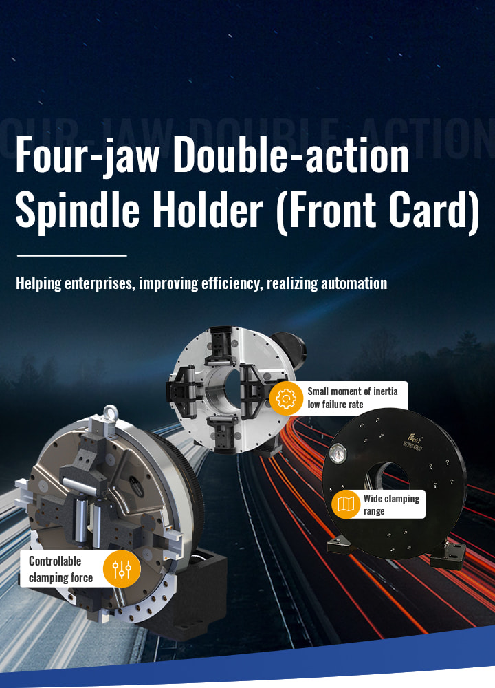 Four-jaw Double-action Spindle Holder (Front Card)